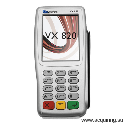 Банковский платежный терминал - пин пад Verifone VX820 под проект Прими Карту в Нальчике