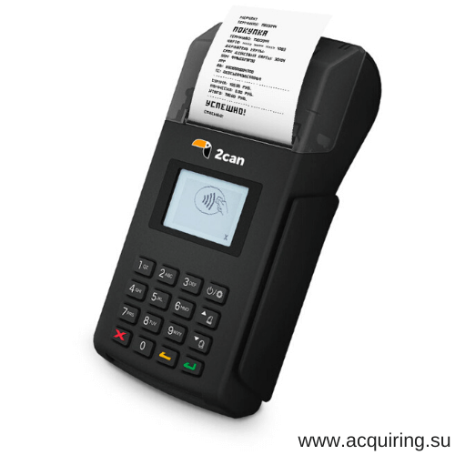 Купить в Нальчике мобильный POS-терминал 2can A17 с подключением к эквайрингу