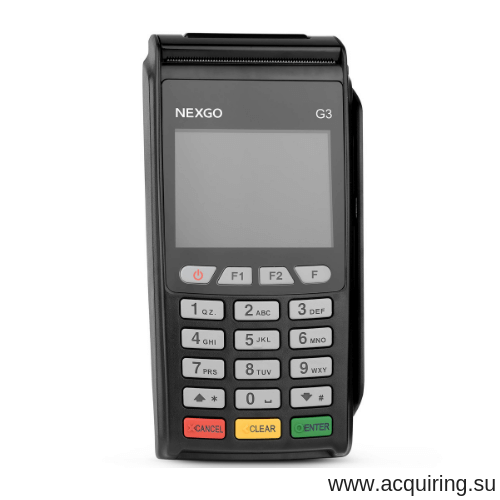 Мобильный POS-терминал Nexgo G3 (GPRS - SIM-карта), комплект БИН-GO в Нальчике