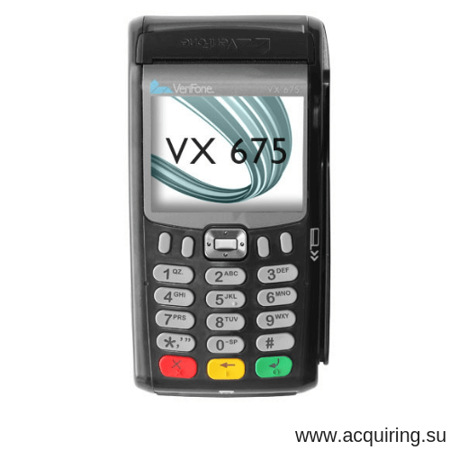 POS-терминал Verifone VX675 (GPRS - SIM карта), комплект Прими Карту в Нальчике